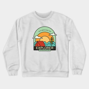 EXPLORER - OUTDOOR ADVENTURES Crewneck Sweatshirt